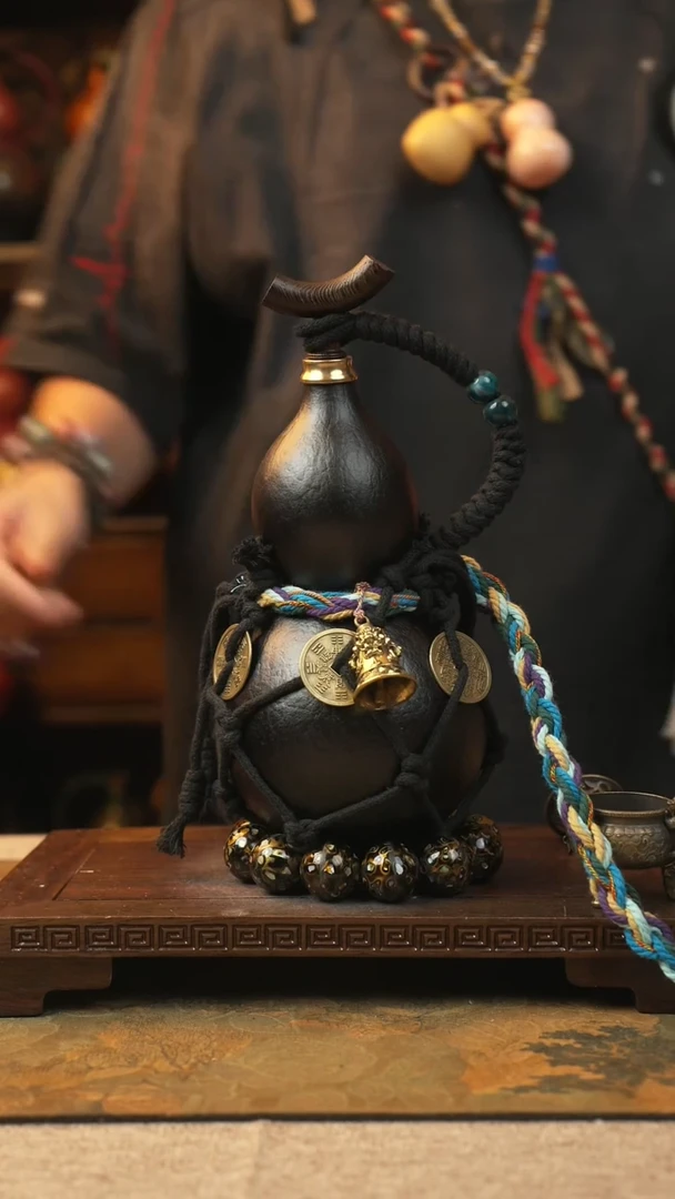 406大漆一物一拍记葫堂出品【不带手串】