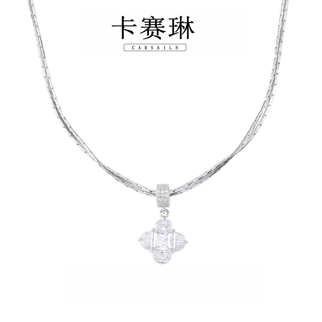 卡赛琳carsailn/ 镀K金 小众简约ins项链 1888