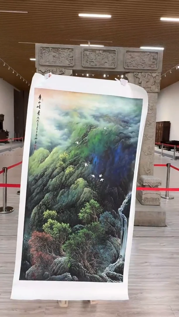 国画98赵隆轩艺术馆李庆兴老师作品