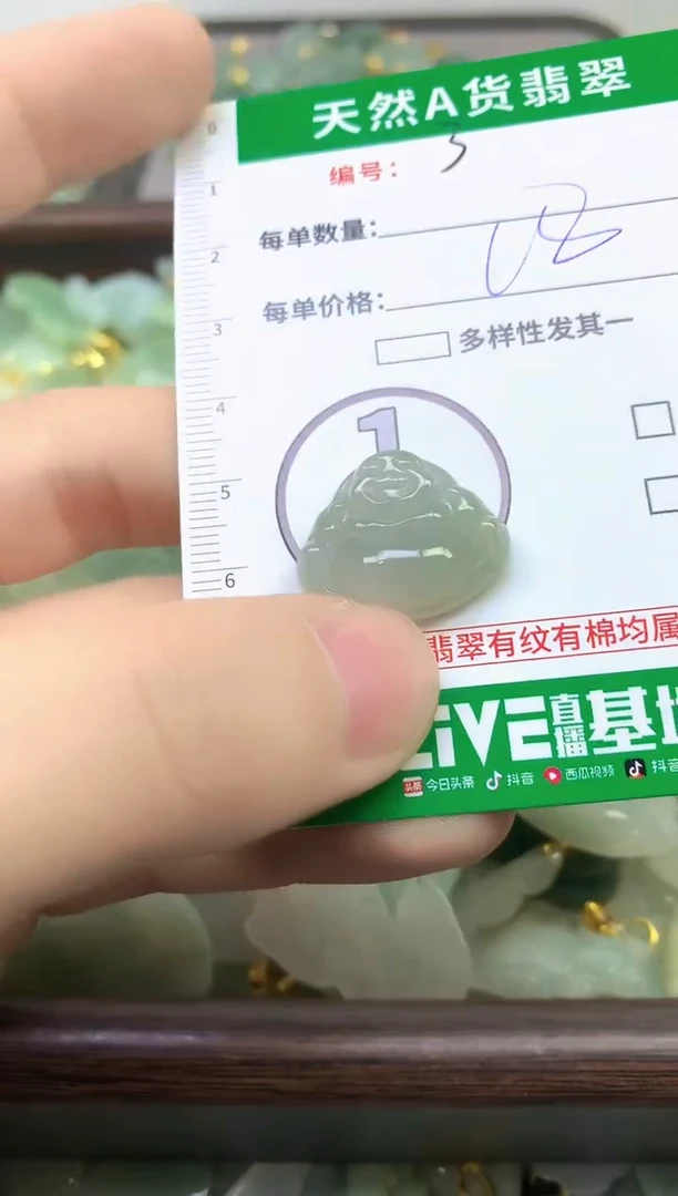 颈饰未镶嵌翡翠纯天然缅甸A货翡翠