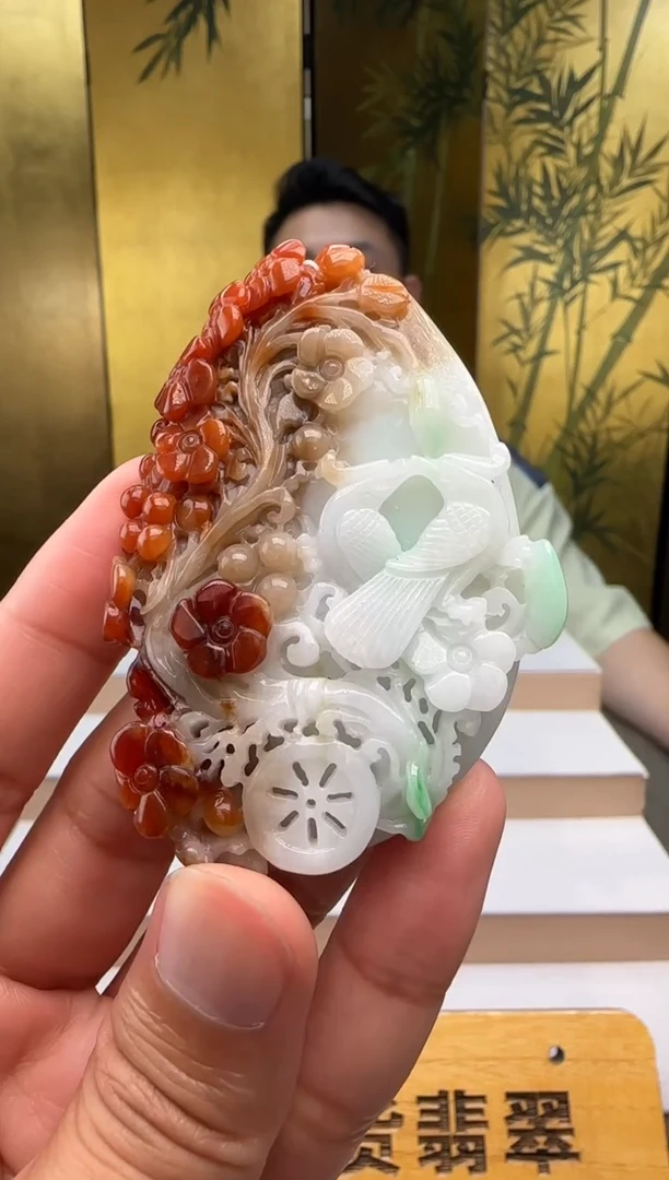 颈饰未镶嵌翡翠XM@@960Q7J05498