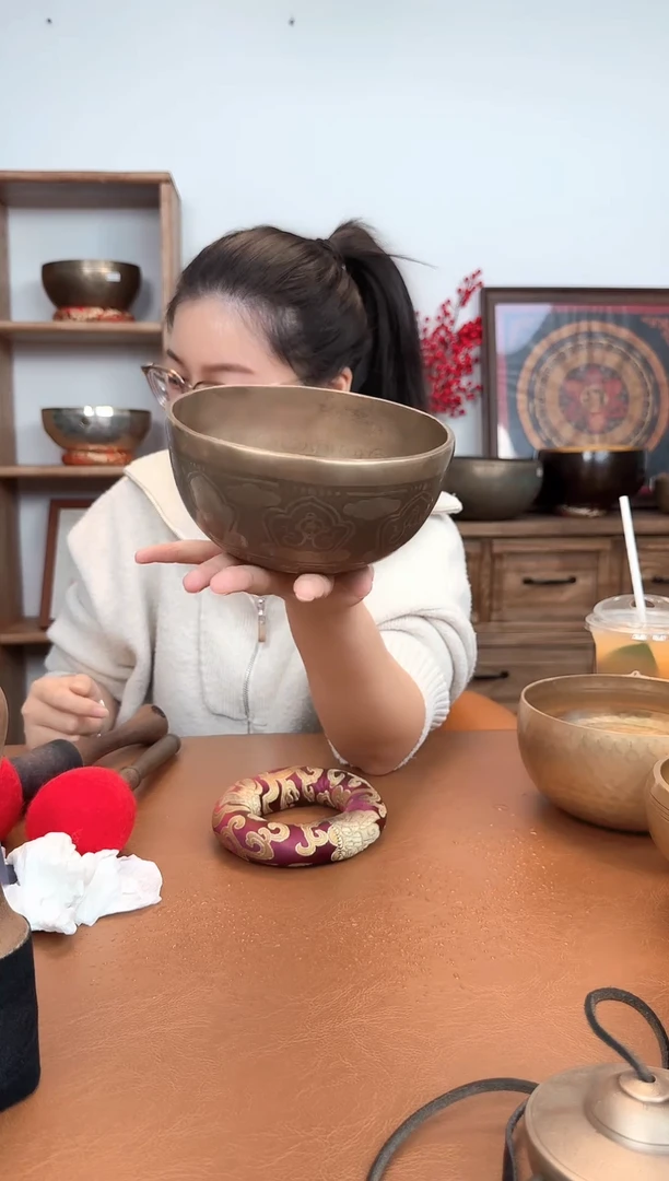 老初代满月    15  E雕刻钵