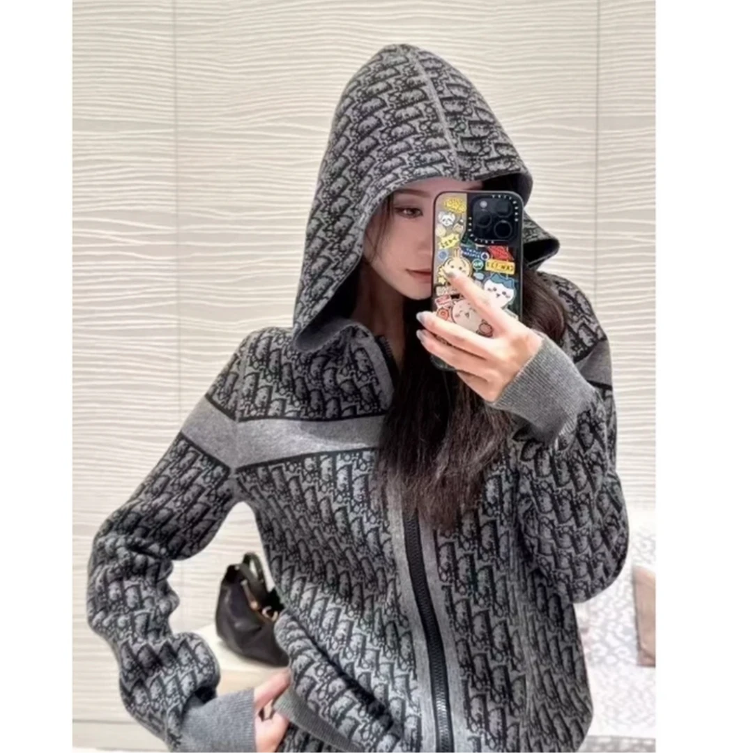 双面穿开衫外套4060