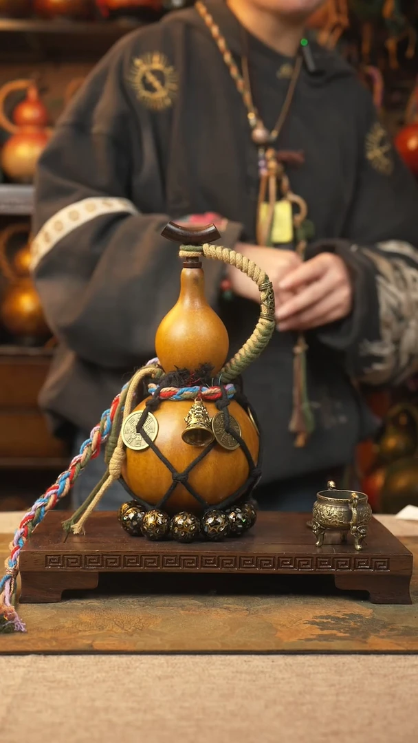 【闪购商品】035大漆葫芦一物一拍记葫堂出品