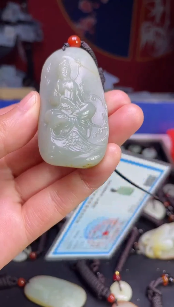 颈饰未镶嵌和田玉123