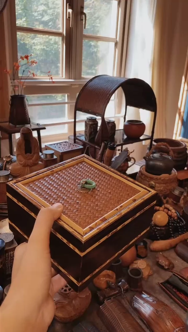 竹制手串精品收纳盒