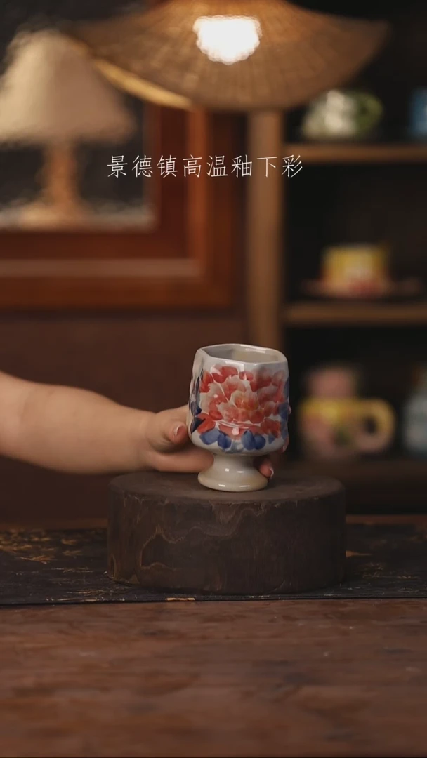 景德镇高温釉下手绘陶瓷417