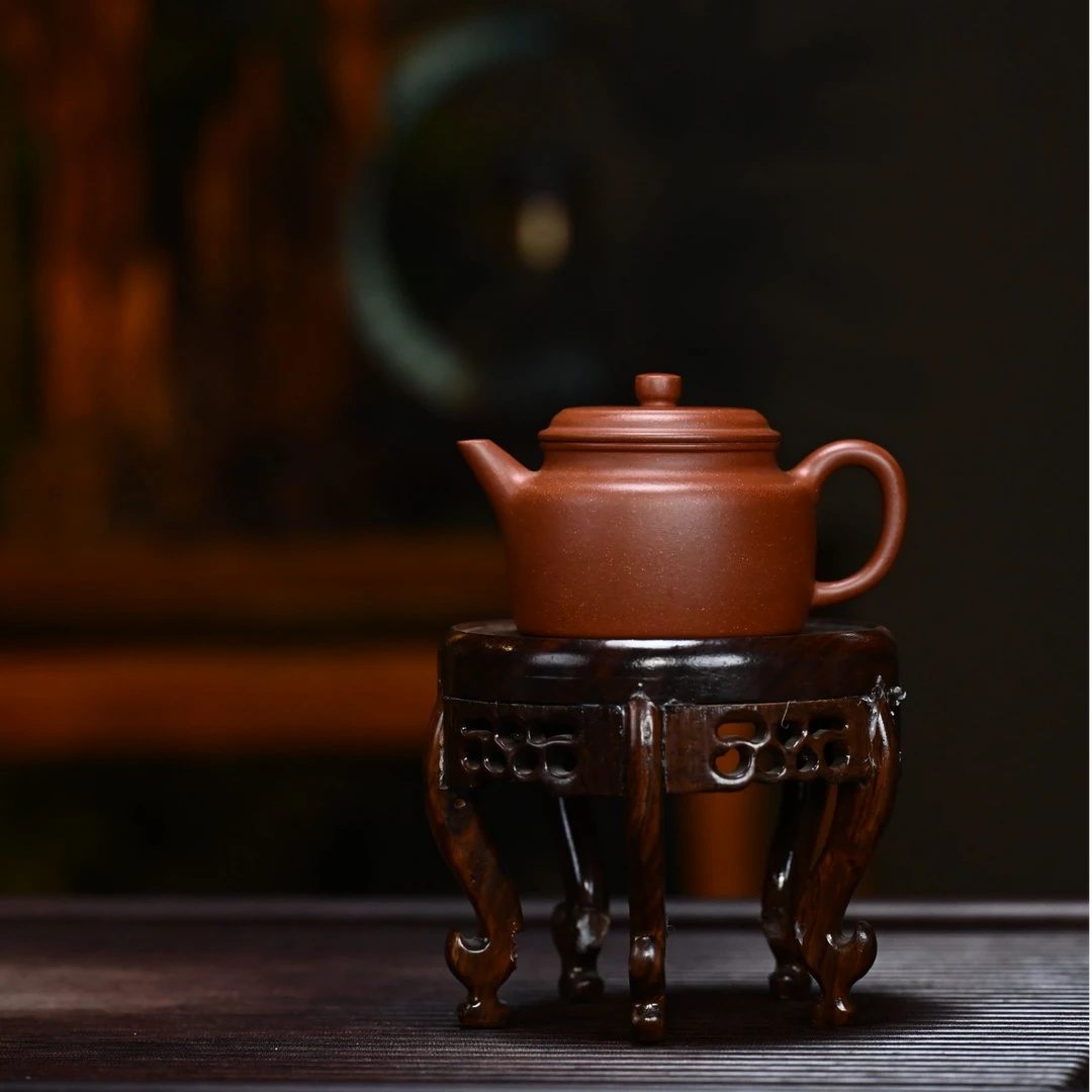 当代 雲松堂【剑流德钟】 紫泥 精工半手  150cc