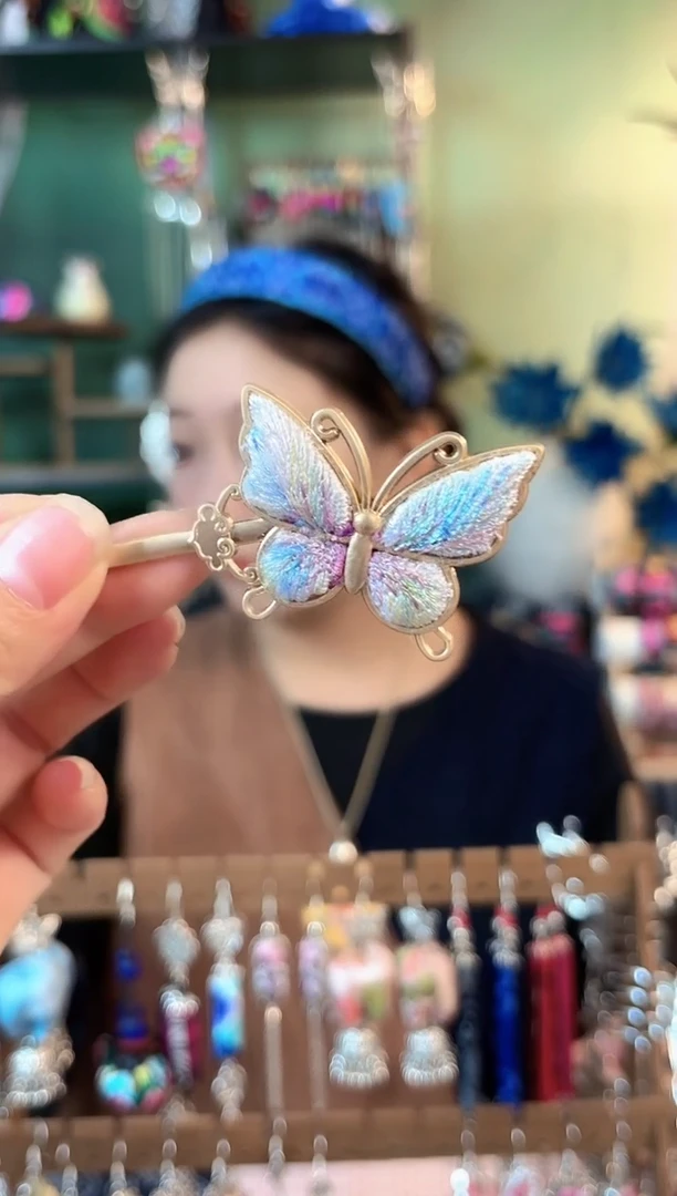 织绣彩云南阁非遗老绣558