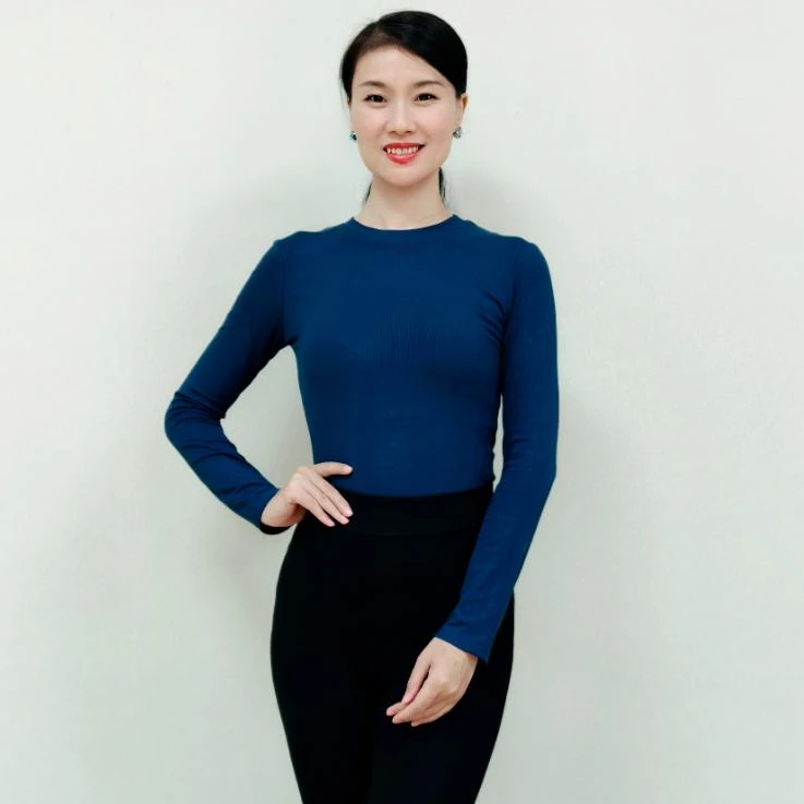 秋款正肩圆领显瘦长袖打底衫女修身百搭T恤洋气百搭上衣女