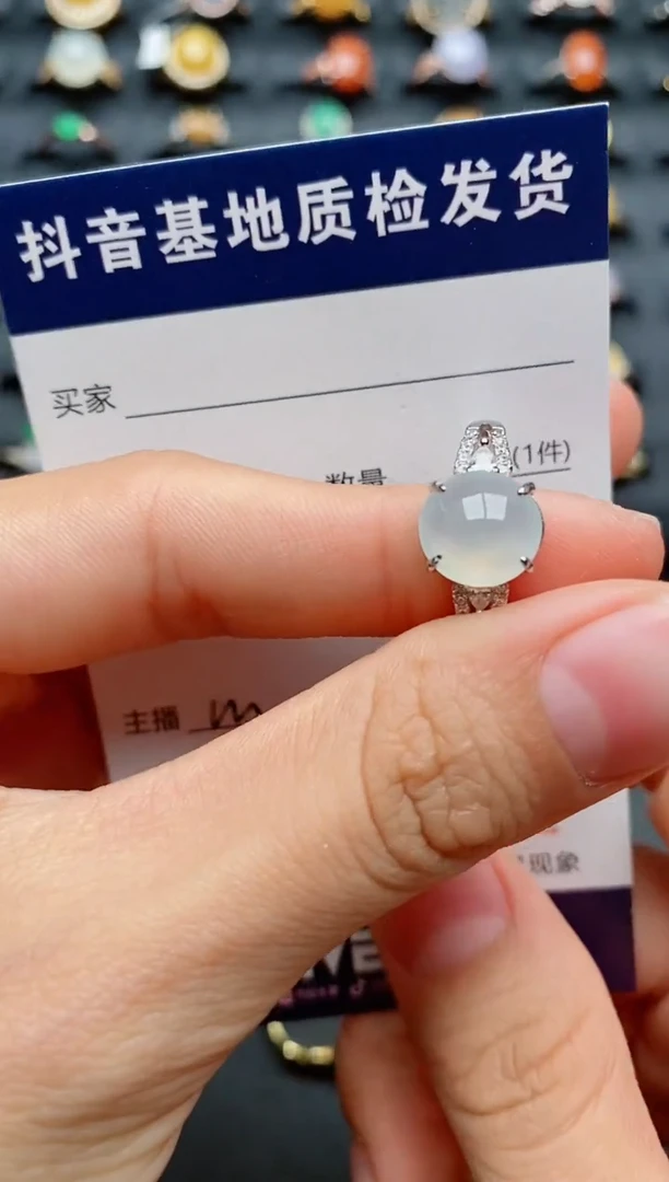 【闪购商品】翡翠戒指银S925镶嵌.............