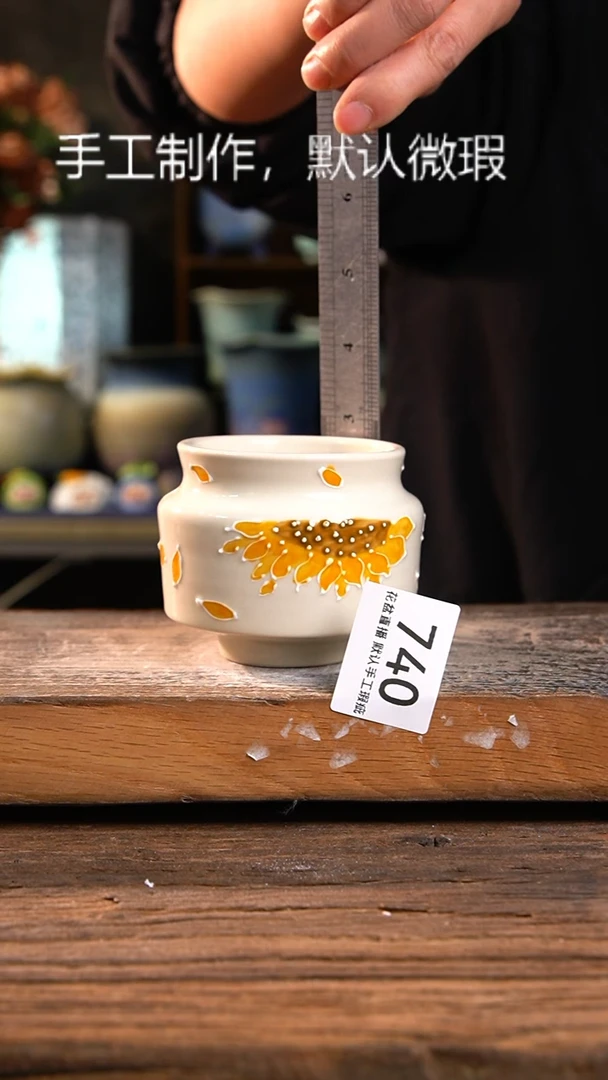 【闪购商品】陶瓷手绘福利花盆