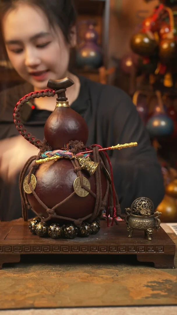 323大漆一物一拍记葫堂出品【不带手串】