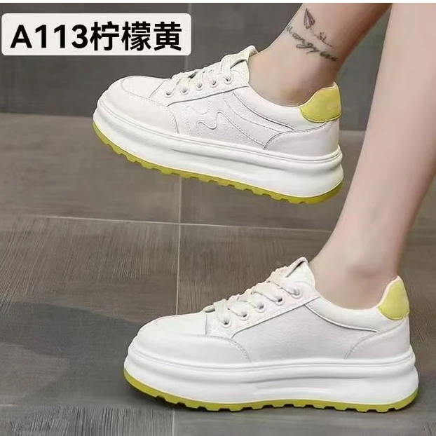 A113  板鞋厚款保暖时尚休闲鞋软底白鞋透气女鞋鞋子夏季