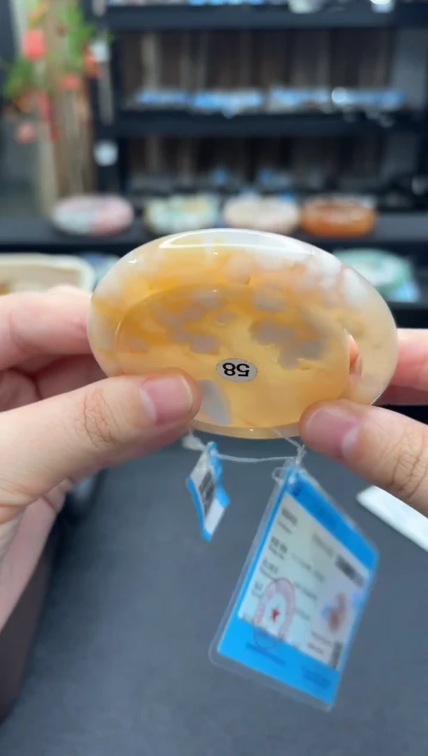 未镶嵌手镯石英质玉90(58圈赠送镯心)
