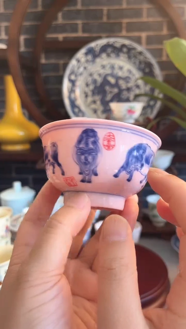 杯子景德镇陶瓷艺术品
