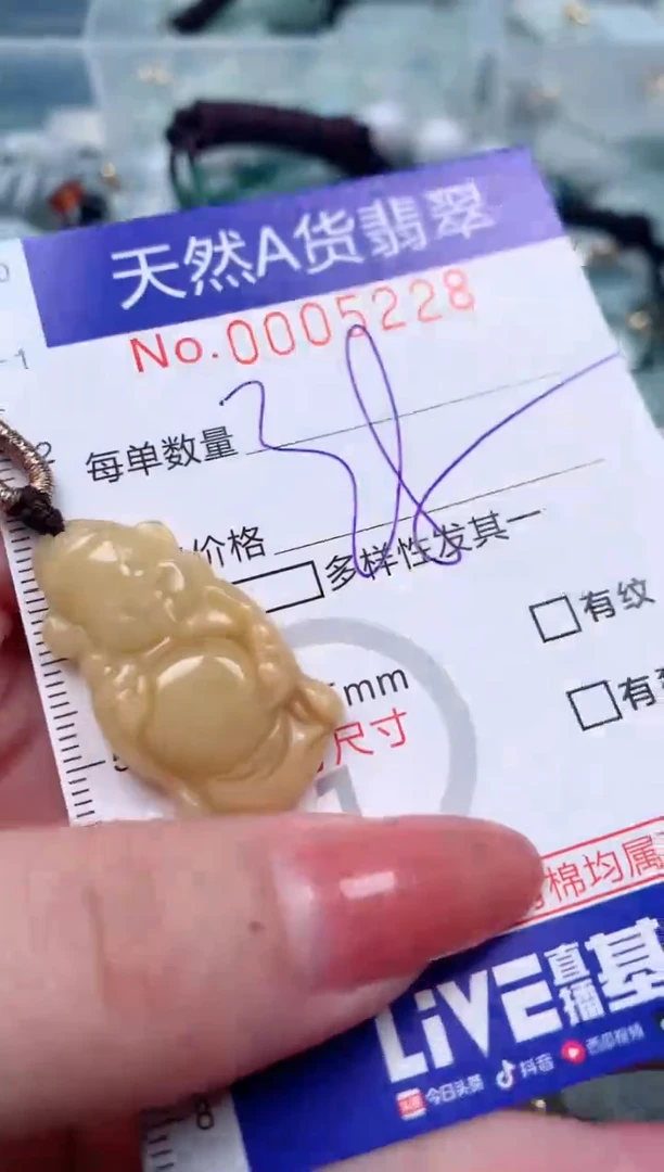 【闪购商品】翡翠颈饰未镶嵌00005228