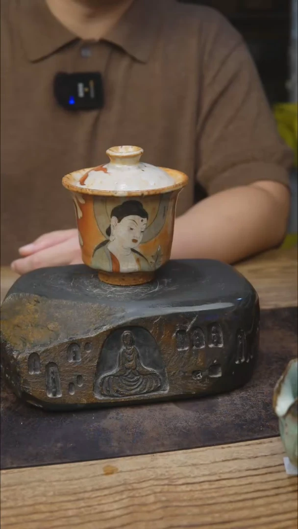 甘石陶艺志野手绘944