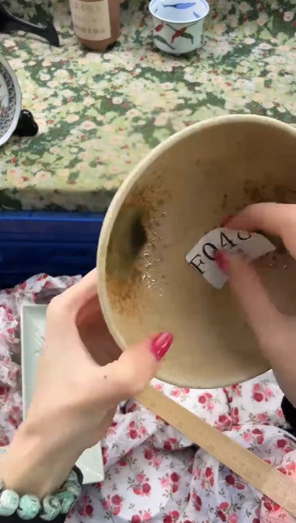 瓷片一****?       F048