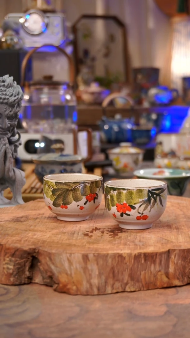 杯子芭蕉叶手工手绘手工手绘