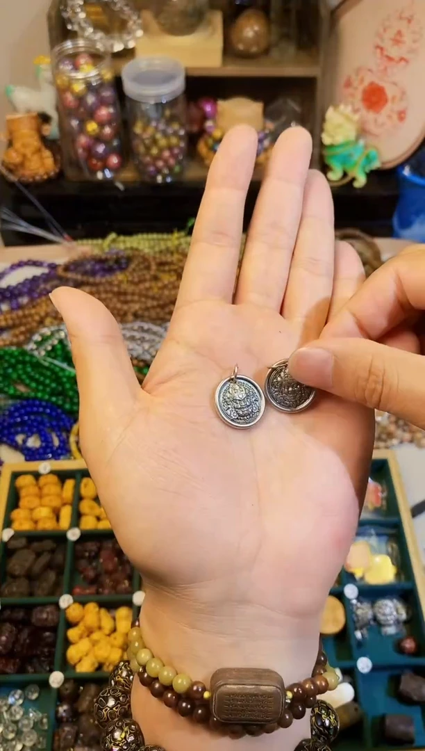 非洲檀香手串/手链37银黄财