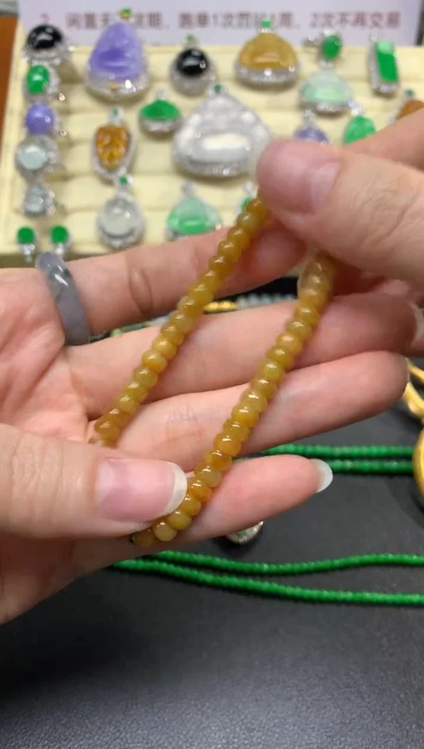 未镶嵌手串翡翠手串|700+70