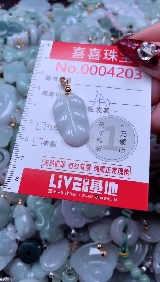 颈饰未镶嵌翡翠4203