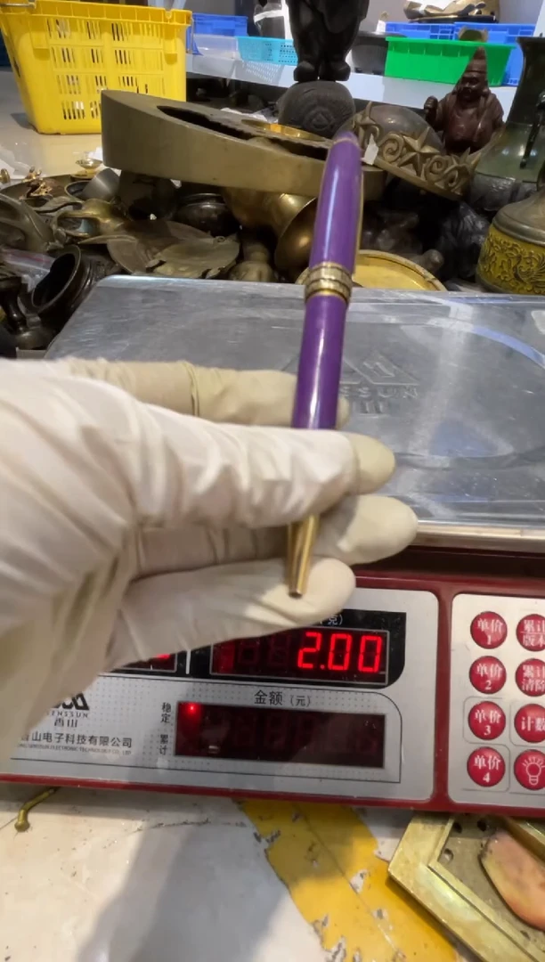 茶盏大阪回流商品铜器摆件33