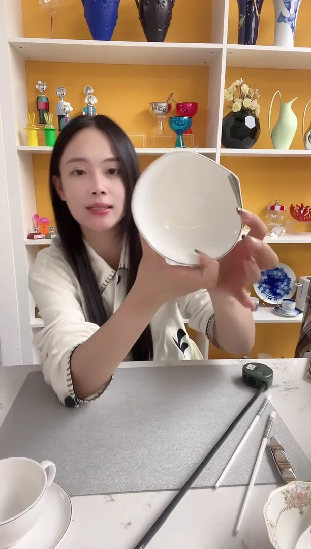 2个 意大利敦迪 水滴系列 饭碗13cm