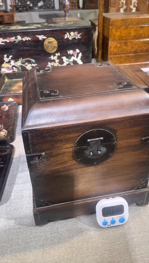 木三*海黄翻盖印章盒