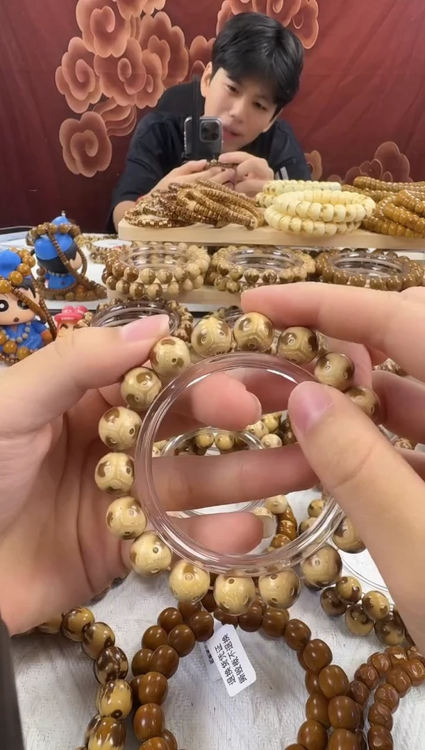 紫金鼠手串@*程12mm 紫金鼠熊猫脸顶货