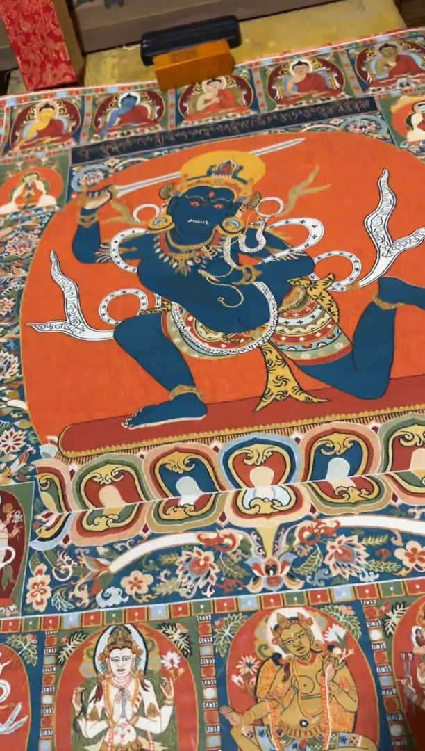 精品唐卡=====藏藏的 请走