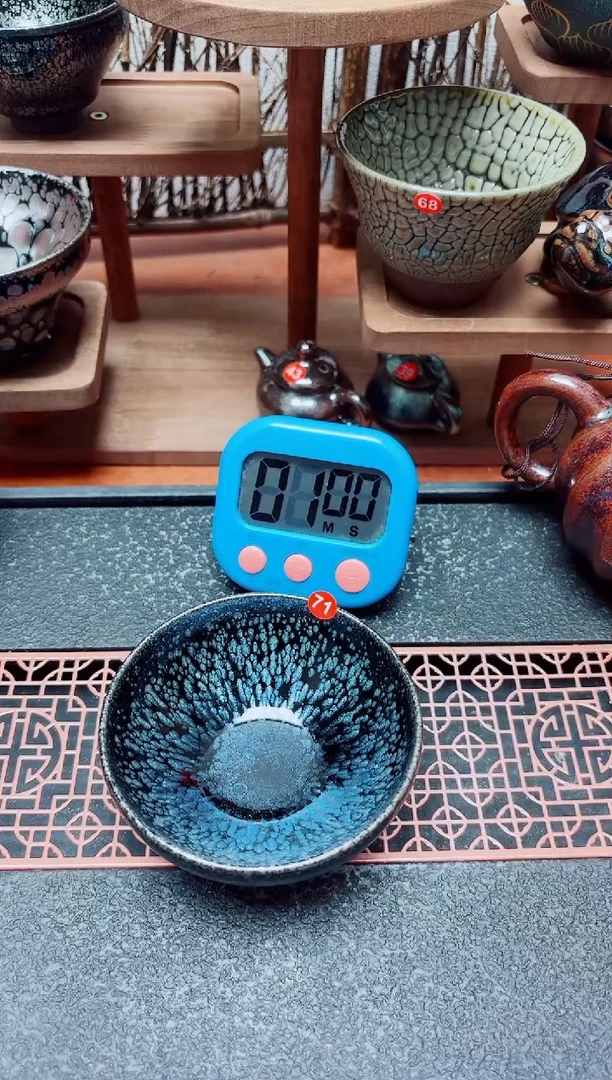 茶盏嗨**?71号建盏工匠茶器
