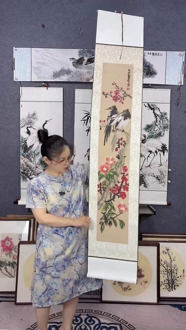 国画175*32吴铁成作品