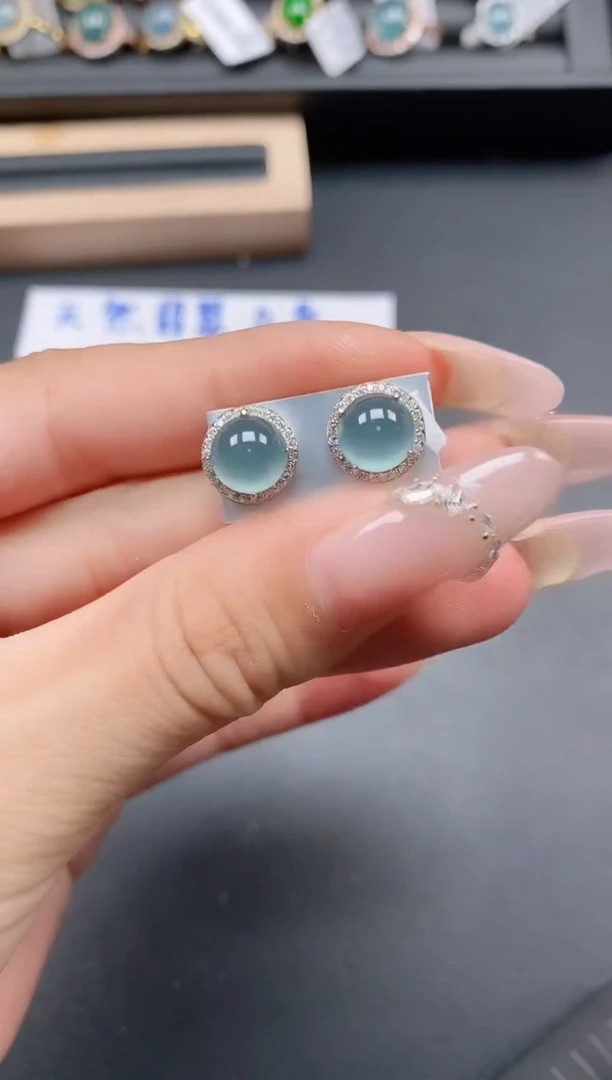 银S925镶嵌戒指翡翠1111111