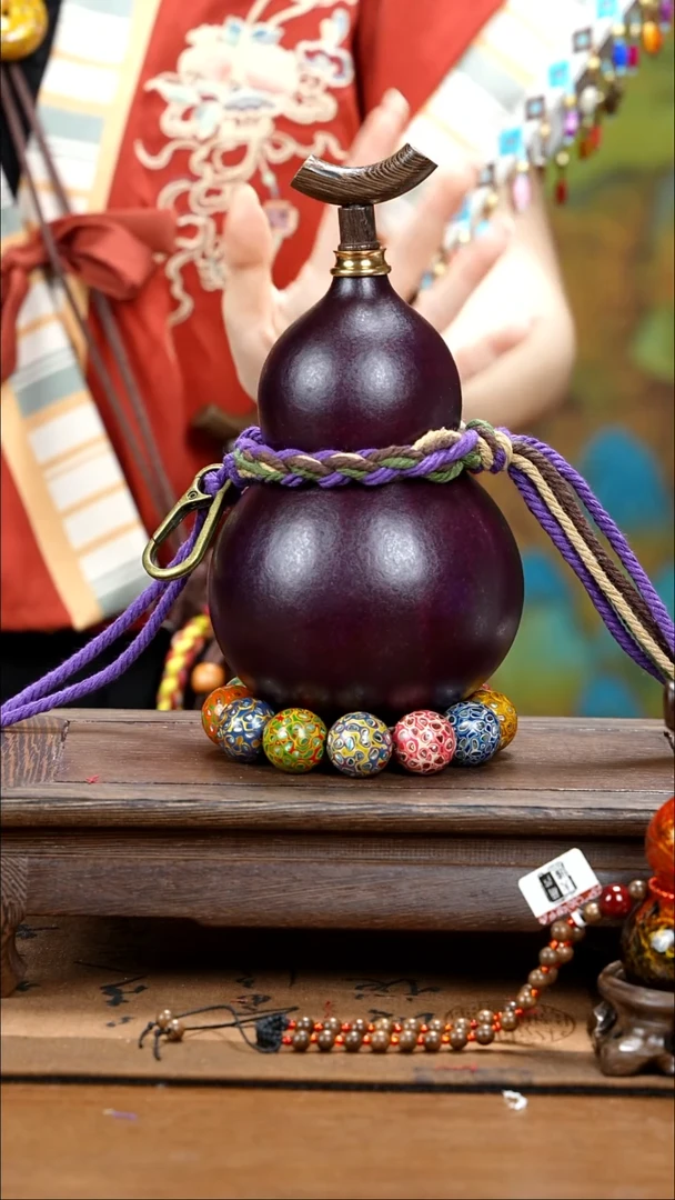 XR007大漆酒葫芦不包手串