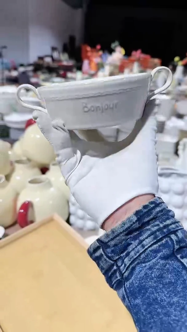 【闪购商品】瓷片双耳微瑕 凑满20元包邮