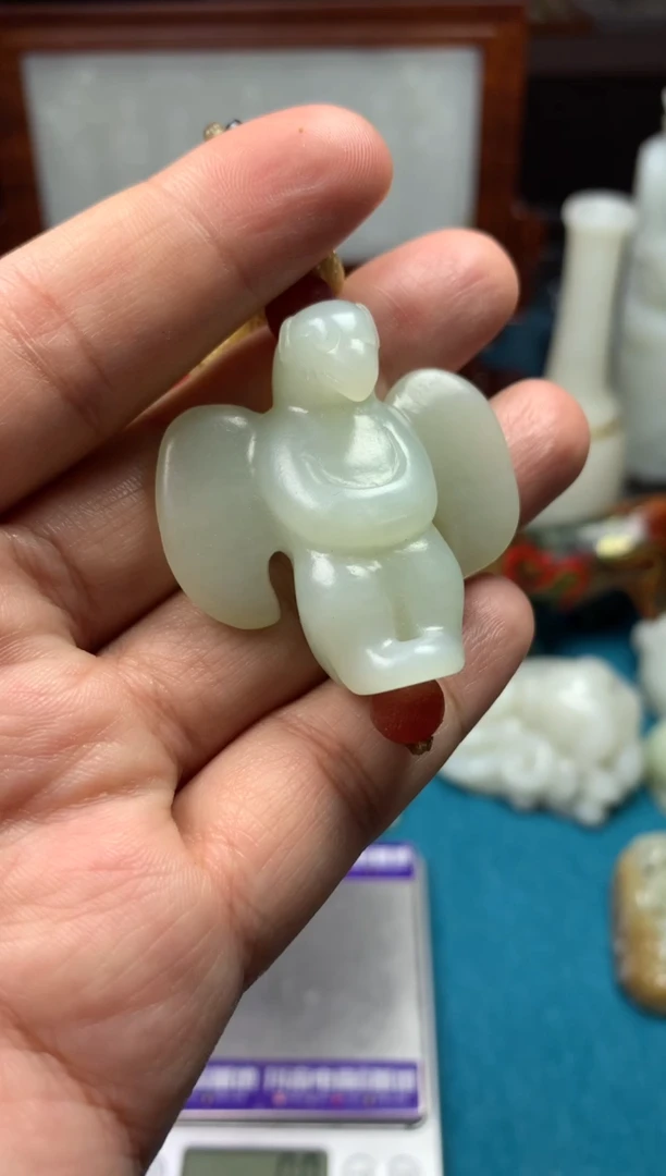 颈饰未镶嵌和田玉拍一发一