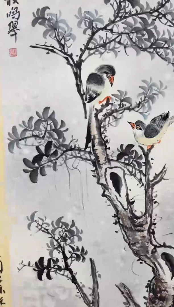 国画秦燕格国画手绘作品Y41