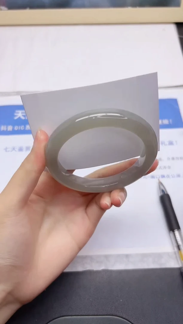 和田玉手镯未镶嵌223-61.7yz