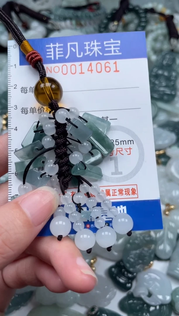 颈饰未镶嵌翡翠14061