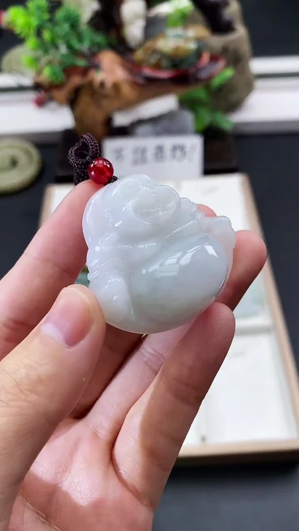 颈饰未镶嵌翡翠天然缅甸A货翡翠