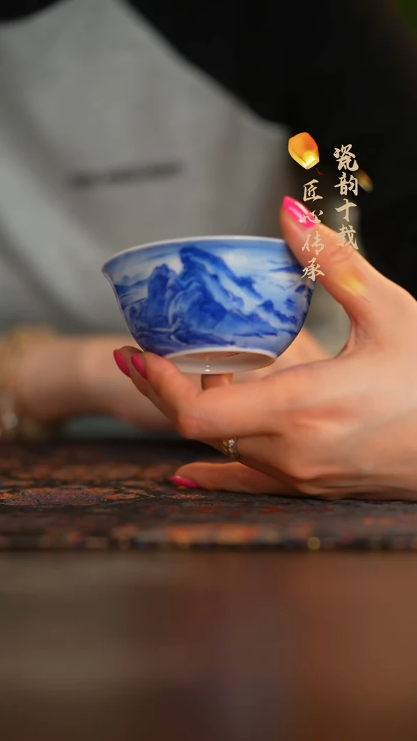 瓷片       铭墨