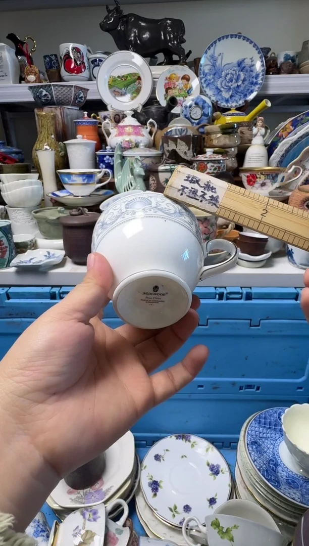 中古瓷器，默认微瑕-072，微脱