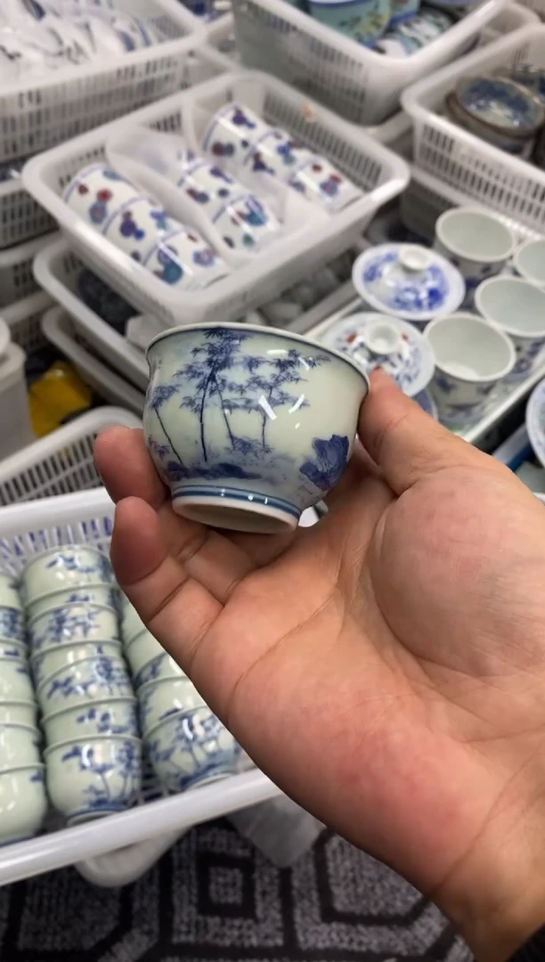 陶瓷景德陶瓷茶具容量约