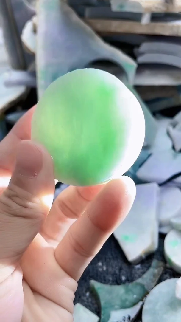 裸石翡翠天然A货翡翠板料