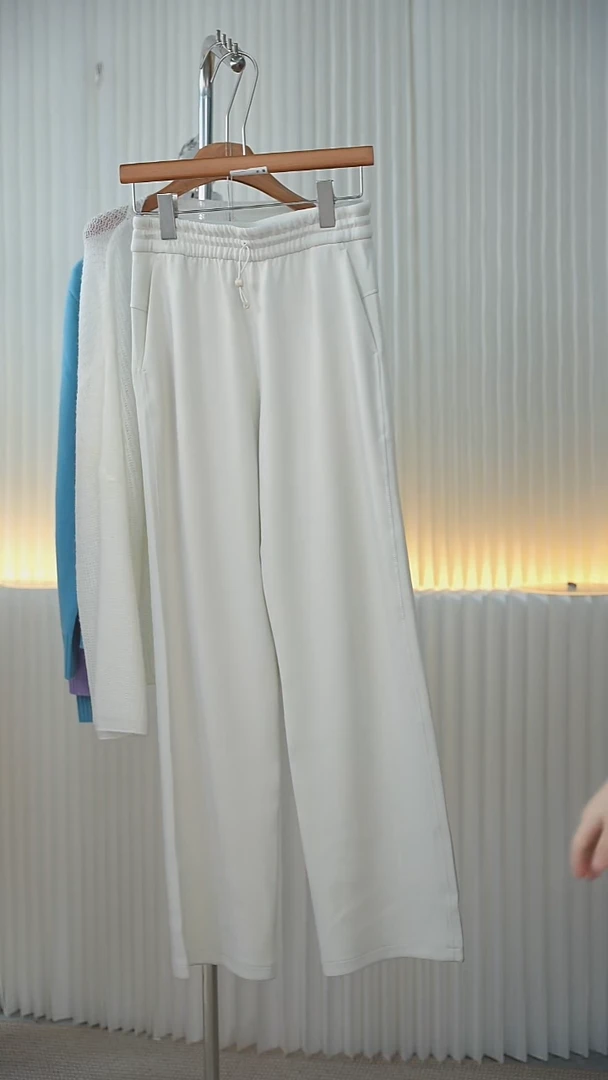 骨白色-iu.iu家裤子-XL