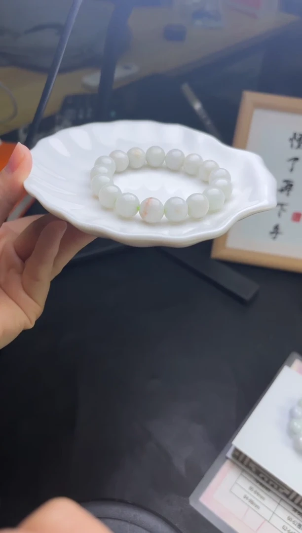 翡翠挂件未镶嵌发一件手串319#-A10-88