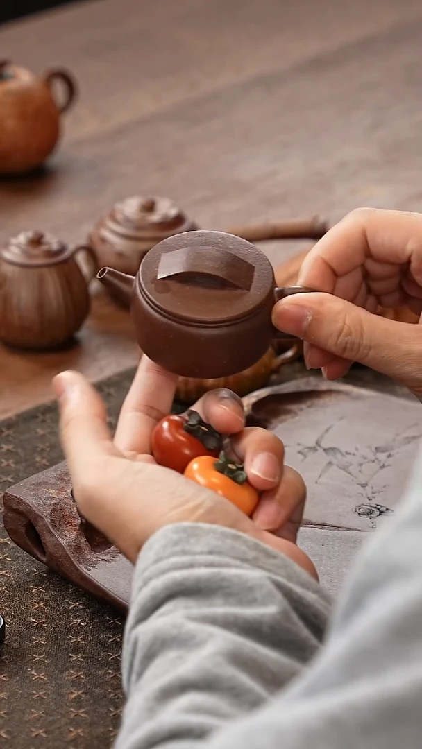 茶壶紫砂小汉瓦天青泥WG