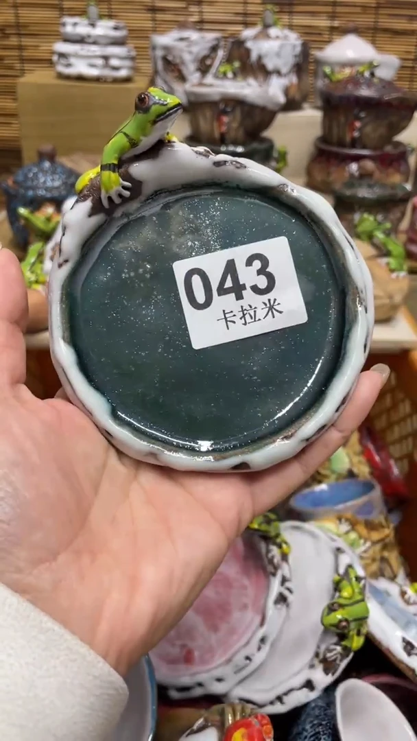 木*?043精美粗陶手工柴烧